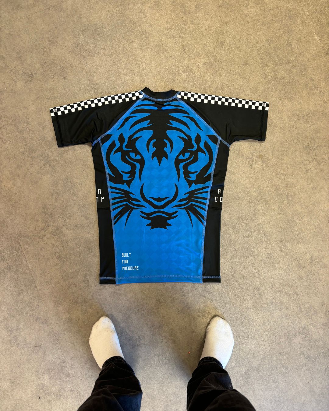 Chess Rashguard - Blue
