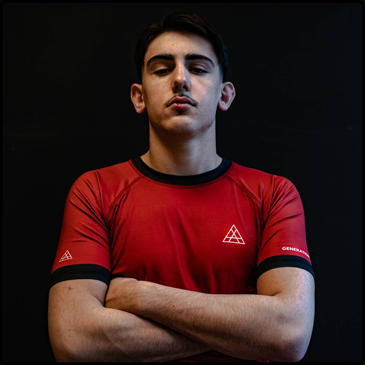 BURGUNDY RASHGUARD
