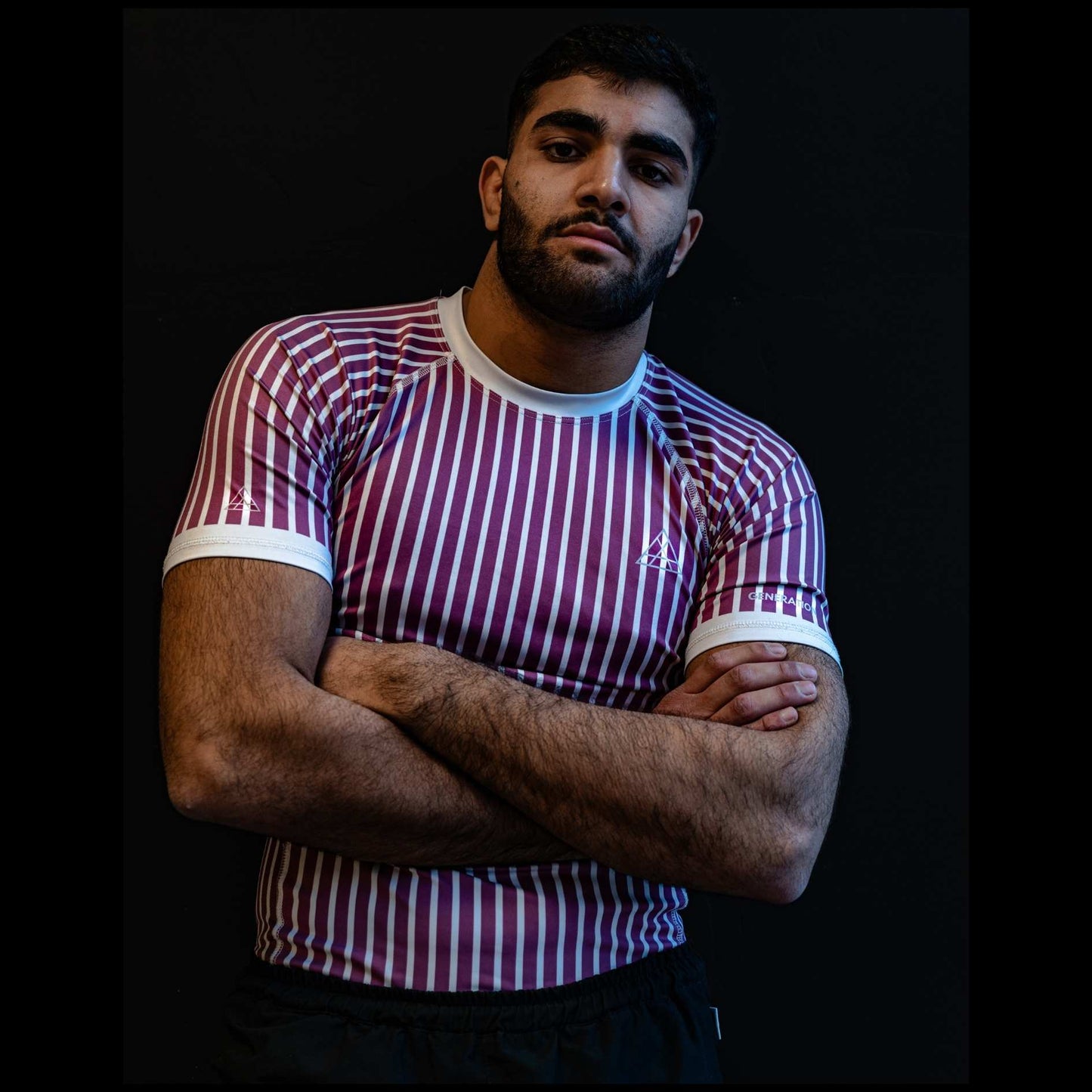 PINSTRIPE RASHGUARD