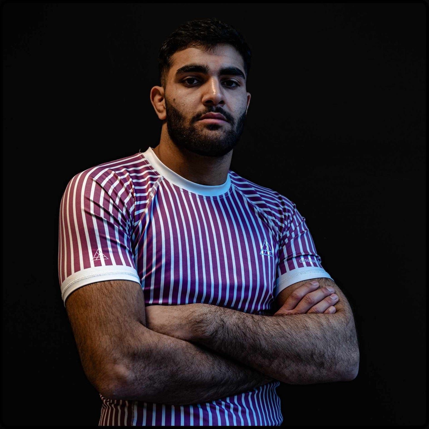PINSTRIPE RASHGUARD