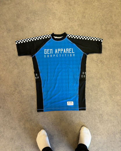 Chess Rashguard - Blue