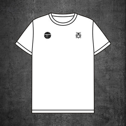 White Original logo Street T-Shirt - Gen Apparel X Helsingborg Combat Club